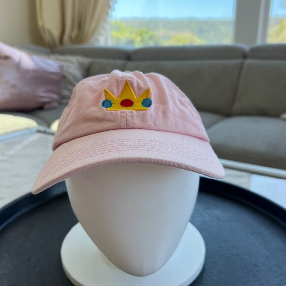 Nintendo Princess Peach Pink Dad Hat | Controller Gear | Super Mario | OSFM - Picture 6 of 8